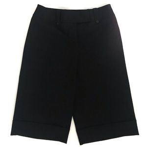 Ann Taylor LOFT Petites "Ann" Black Shorts SZ-2P